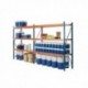 Blue 2000X600mm Quickspan Frame