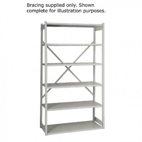Bisley Shelving Bracing Kit W1000mm Grey