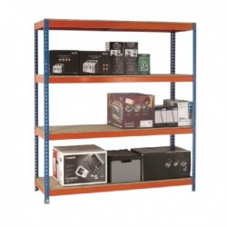 Orange/Zinc 2000X1500Xd450mm Shelving