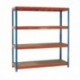Orange/Zinc 2000X1500Xd600mm Shelving
