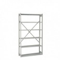Bisley Shelving Kit W1000xD300mm Grey