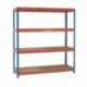 Orange/Zinc 2000X2100Xd450mm Shelving