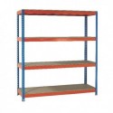 Orange/Zinc 2000X2100Xd450mm Shelving