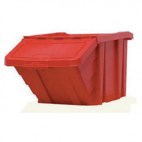 Red H/Duty Storage Bin/Lid 359519