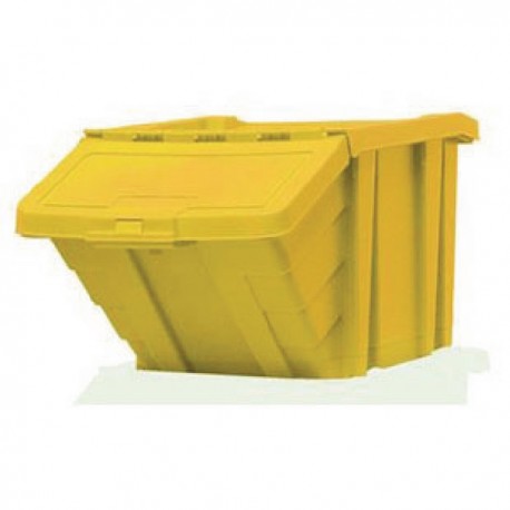 Yellow H/Duty Storage Bin/Lid 359521