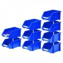 Blue Heavy Duty Storage Bin Pk12 360235