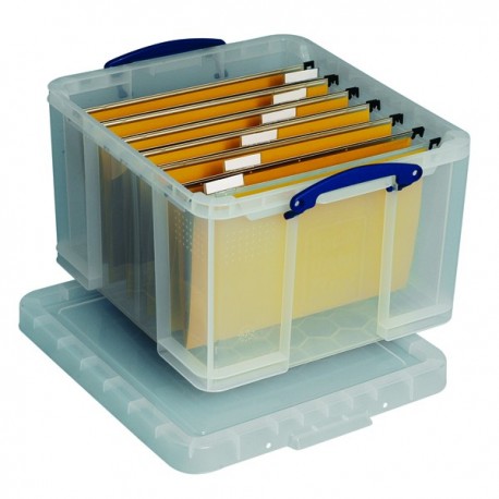 Really Useful Clear 42L Storage Box HBC