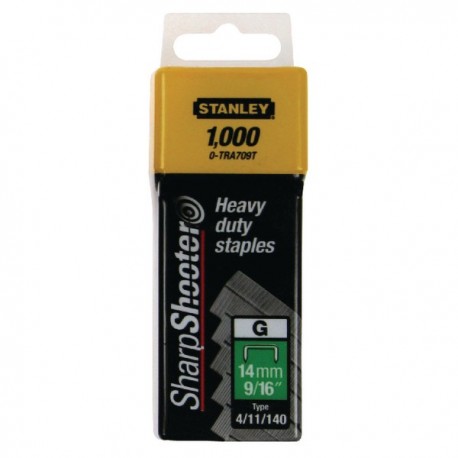 Stanley 10mm 3/8in Type G Staples Pk1000