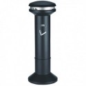 Hi/Cap Smoking/Ash Stand Silver 370785