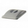 Rubbermaid Grey Slim Jim Handle Top Lid