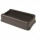 Rubbermaid Slim Jim Black Swing Lid