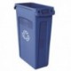 Rubbermaid Blue Slim Jim Venting 87 Ltr