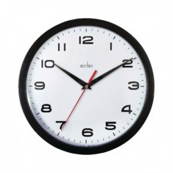 Acctim Black Aylesbury Wall Clock 92/302