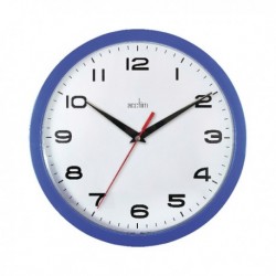 Acctim Blue Aylesbury Plastic Wall Clock