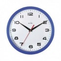 Acctim Blue Aylesbury Plastic Wall Clock
