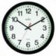 Acctim Controller 368mm Black Wall Clock