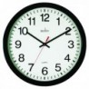 Acctim Controller 368mm Black Wall Clock
