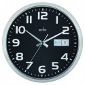 Acctim Chrome/Black Wall Clock