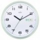 Acctim 320mm Chrome/White Wall Clock