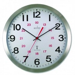 Acctim Century RC Almn Wall Clock