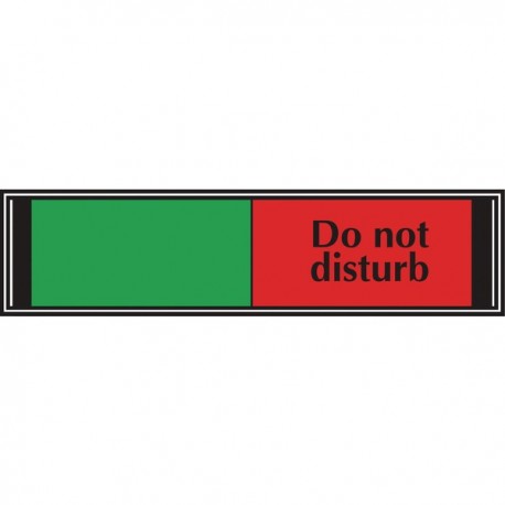 Sliding Sign Do Not Disturb V6DB/DD