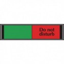 Sliding Sign Do Not Disturb V6DB/DD
