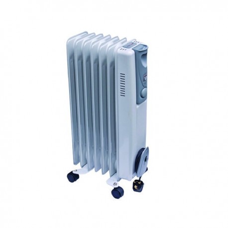 Oil-Filled Radiator 1.5kW White