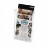 Deflecto Flat Back Literature Holder