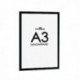 Durable Duraframe A3 Black Pk2