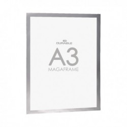 Durable Duraframe A3 Silver Pk2