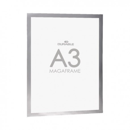 Durable Duraframe A3 Silver Pk2