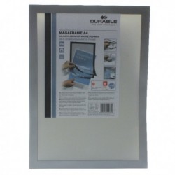 Durable Duraframe A4 Silver Pk2