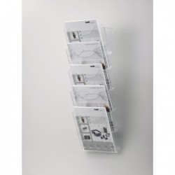 Helit 5 Pkt A4 Literature Wall Display