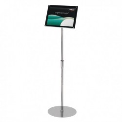 Deflecto Bevelled A4 Floor Sign Holder