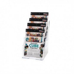Deflecto A5 4-Tier Literature Holder