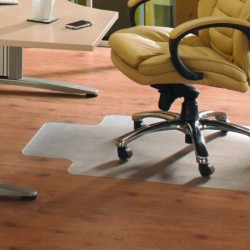 FF Pvc Hard Floor Chairmat Lip 92X121Cm