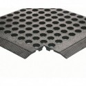 Black Rubber Worksafe Mat 312476 Pk3