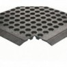Black Rubber Worksafe Mat 312476 Pk3