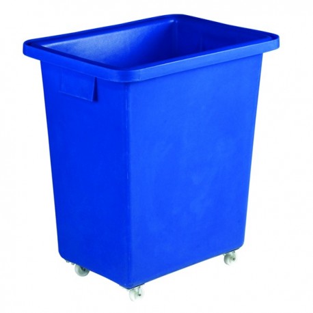 Swivel Blue 580X410X700mm Bottle Skip