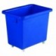 Swivel Blue 610X405X560mm Bottle Skip