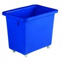 Swivel Blue 610X405X560mm Bottle Skip