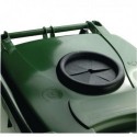 Green Wheelie Bin 240L Bottle Lid Lock