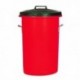 H Duty Red Colour Dustbin 85Ltr 311969