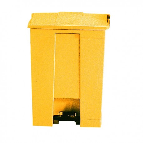Yellow 30.5 Litre Step-On Container