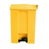 Yellow 30.5 Litre Step-On Container