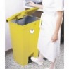 Yellow Step-On Bin 45.5L