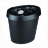 Avery 18 Litre Black Waste Bin DR500
