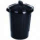 Black 80Ltr Dustbin 379770