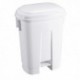 Derby 60L White Plastic Pedal Bin 348011