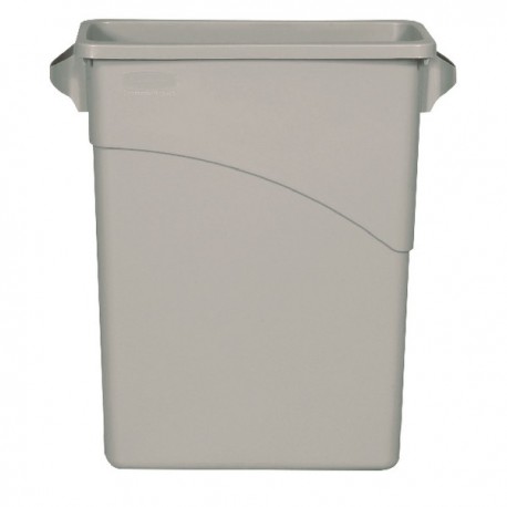 Rubbermaid Grey Slim Jim Container 60Ltr